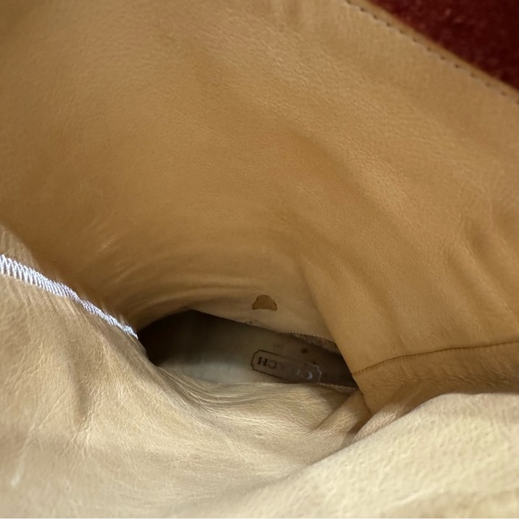 Coach Orange Sedona Suede Boots Sz 7.5 - Picture 9 of 9